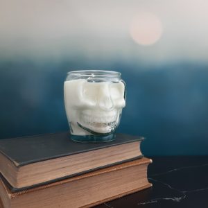 Allison's Goods skull candle