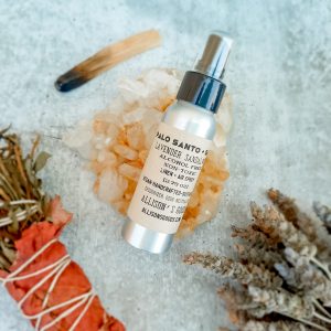 Allisons lavendar airspray on crystal