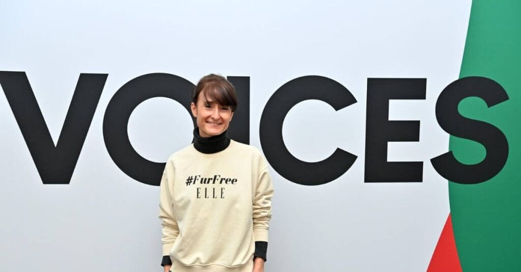 valeria bessolo llopiz wearing furfree shirt
