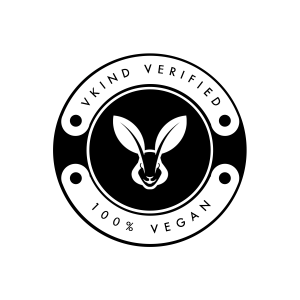 vkind verified badge logo 100 percent vegan