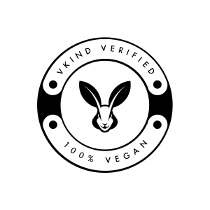 vkind verified badge logo 100 percent vegan