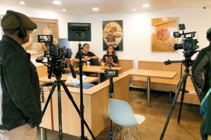 vegan "Mcdonald's" vKind Vibes film crew