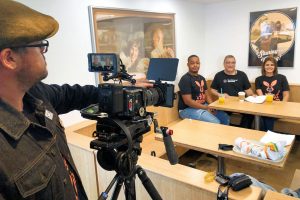 Plant Power Restaurant vKind Vibes tv film crew