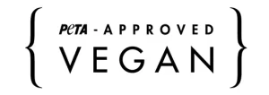 peta approved vegan badge