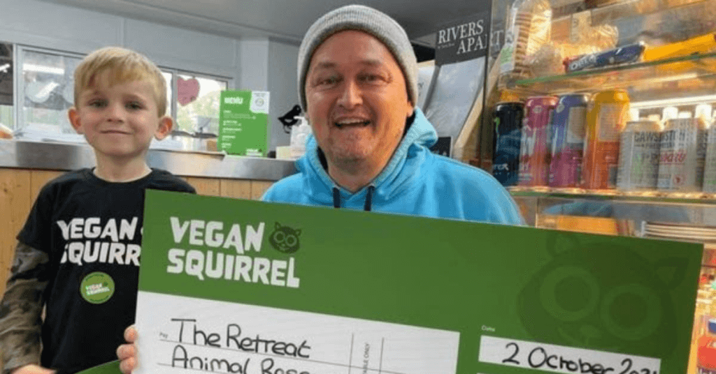 Harry Bidewell of Vegan Squirrel