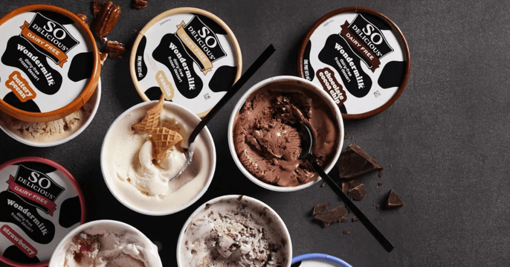 variety of so delicious ice crean