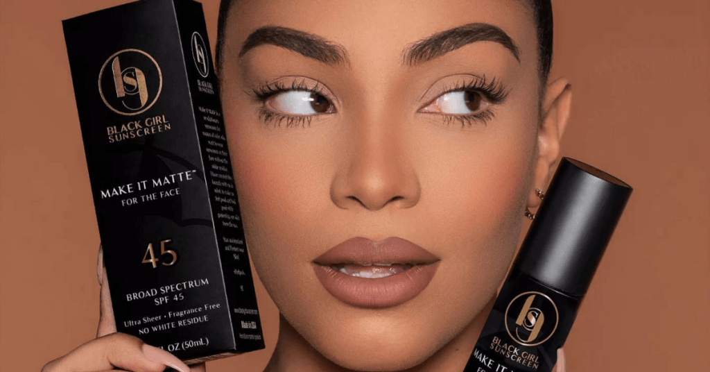 Black Girl Sunscreen products