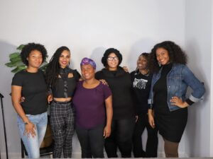 Group of black women