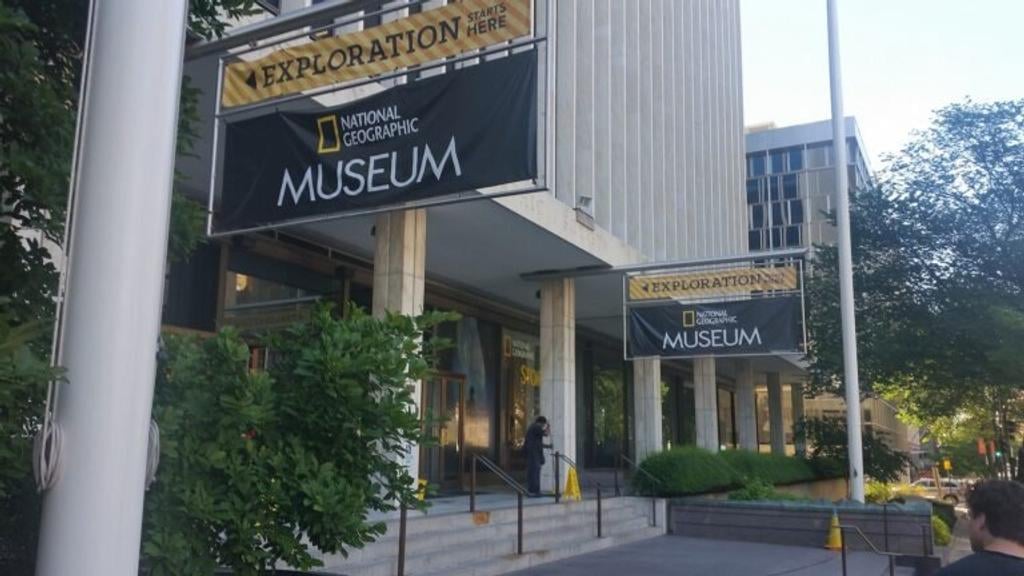 National Geographic Museum entrance