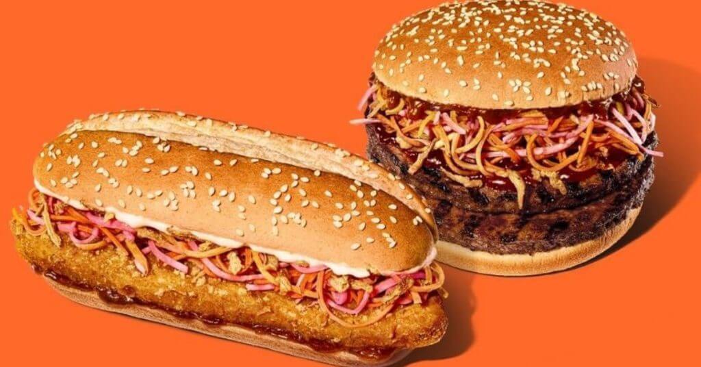 Burger King Sandwiches