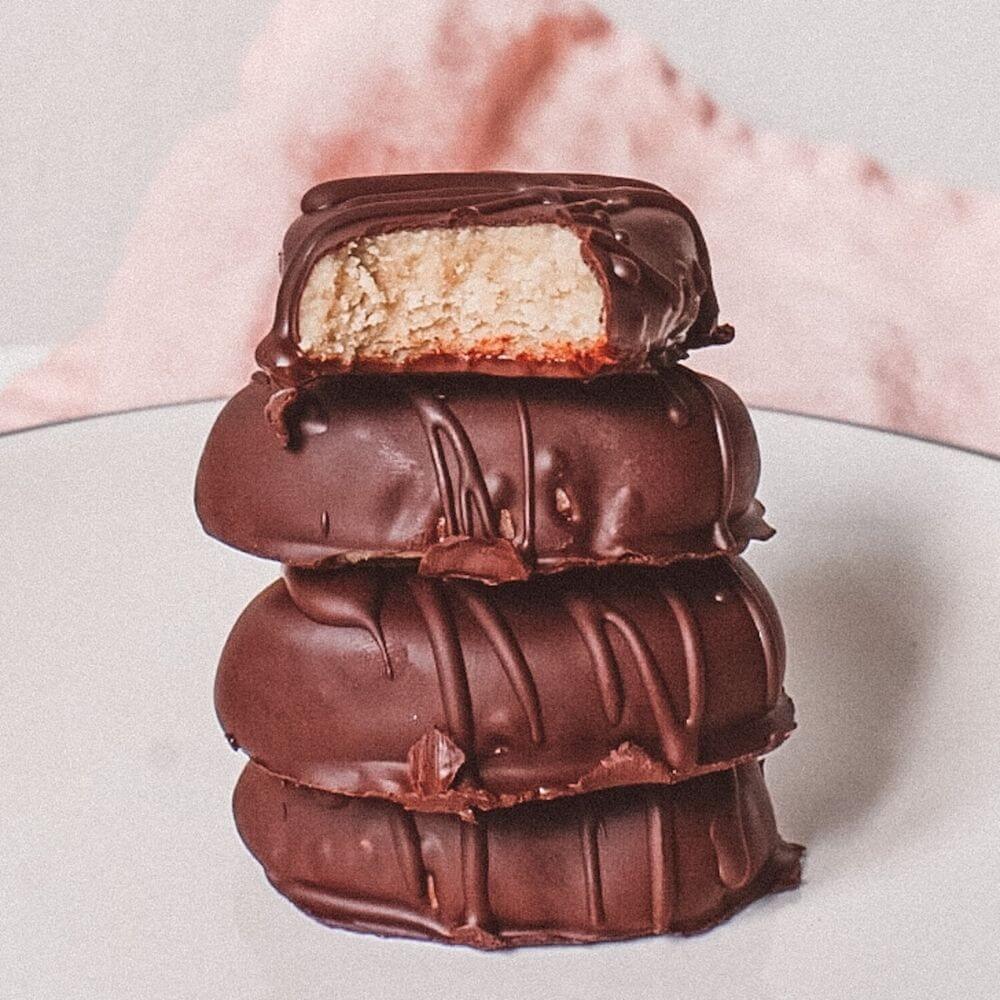 CHOCOLATE TAHINI VEGAN EASTER EGGS