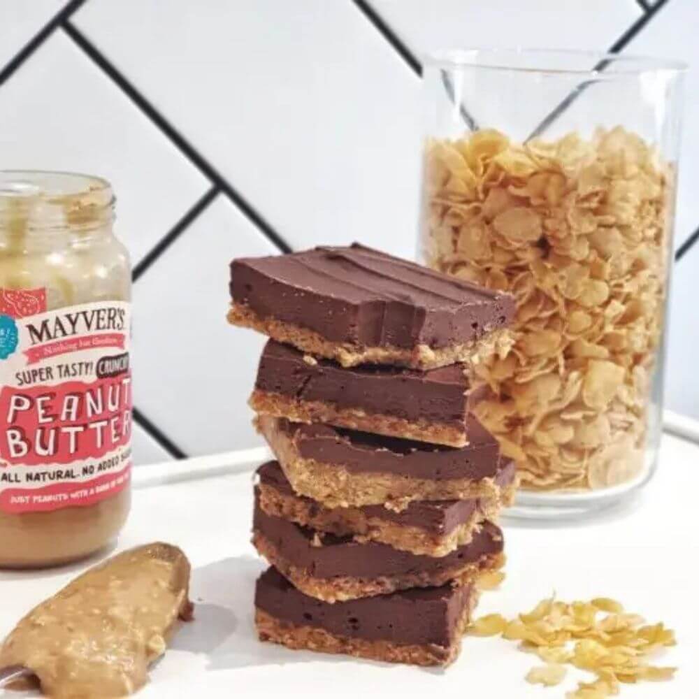 Chocolate Peanut Butter Slice