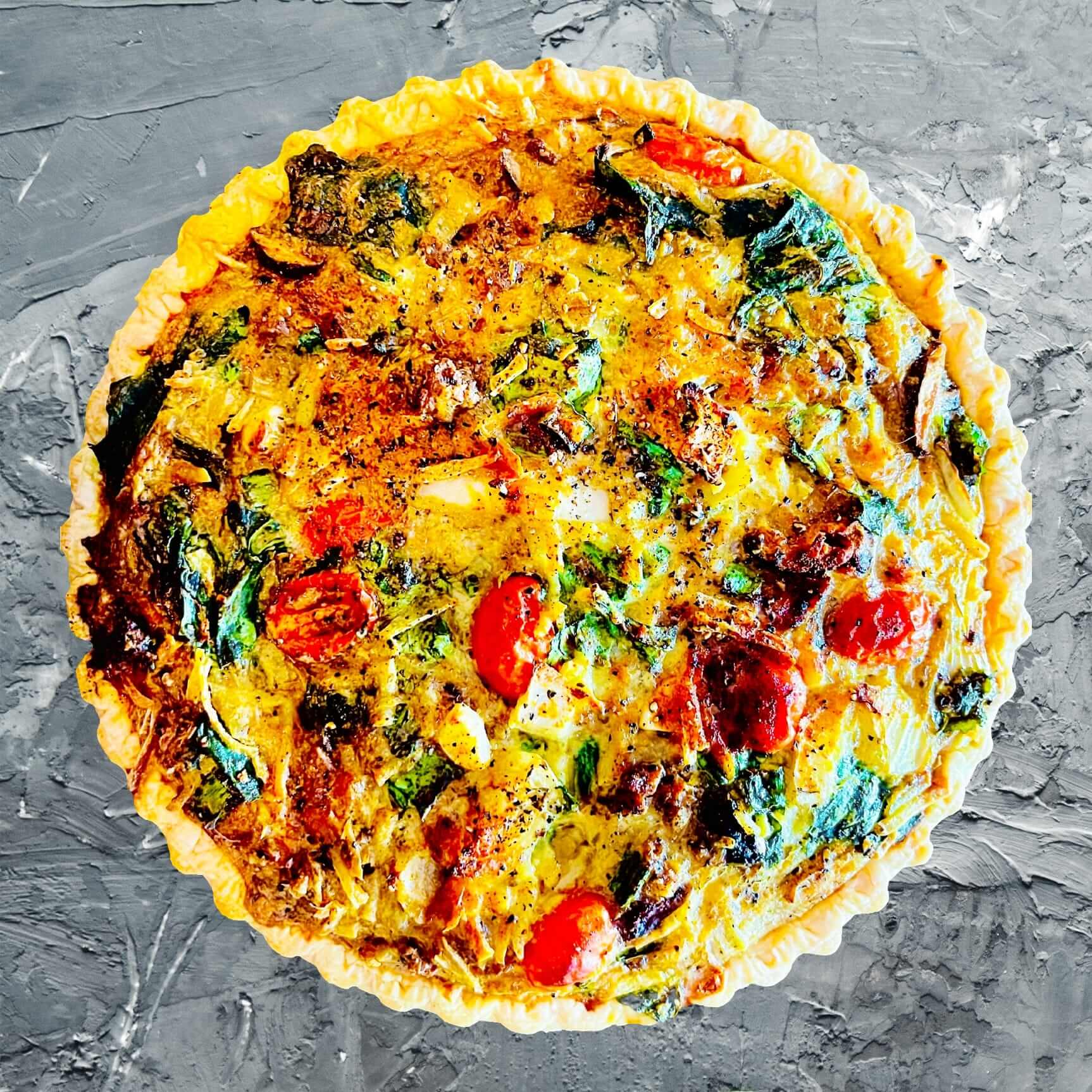 Delicious Vegan Quiche - Vkind