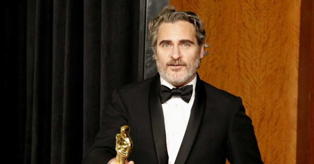 Joaquin Phoenix at Oscars