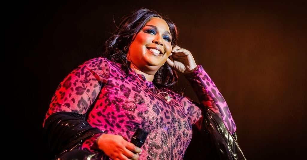 Lizzo on stage