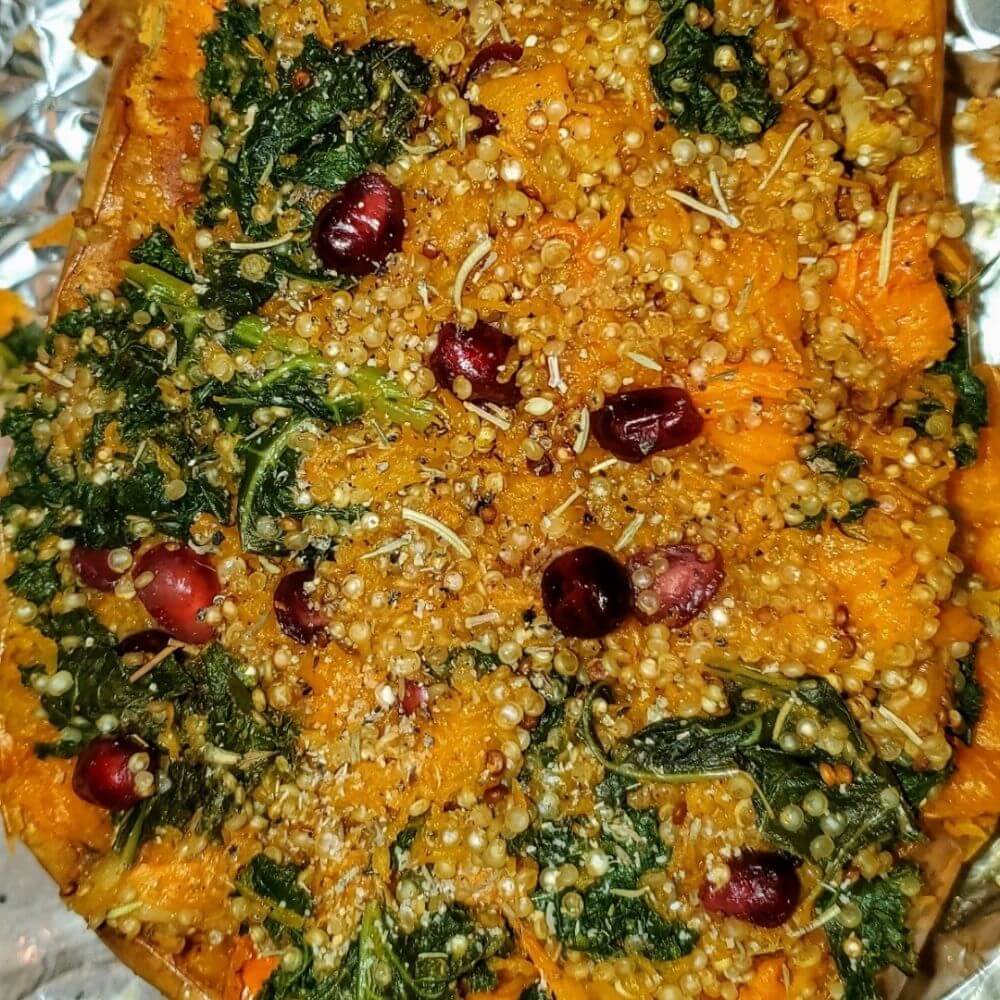 Stuffed Butternut Squash