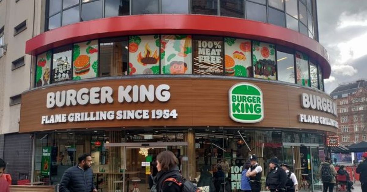 Vegan Burger King in London