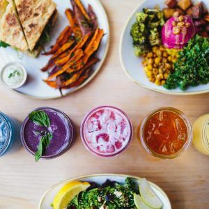 Kind Cafe & Eatery Drinks and Plates