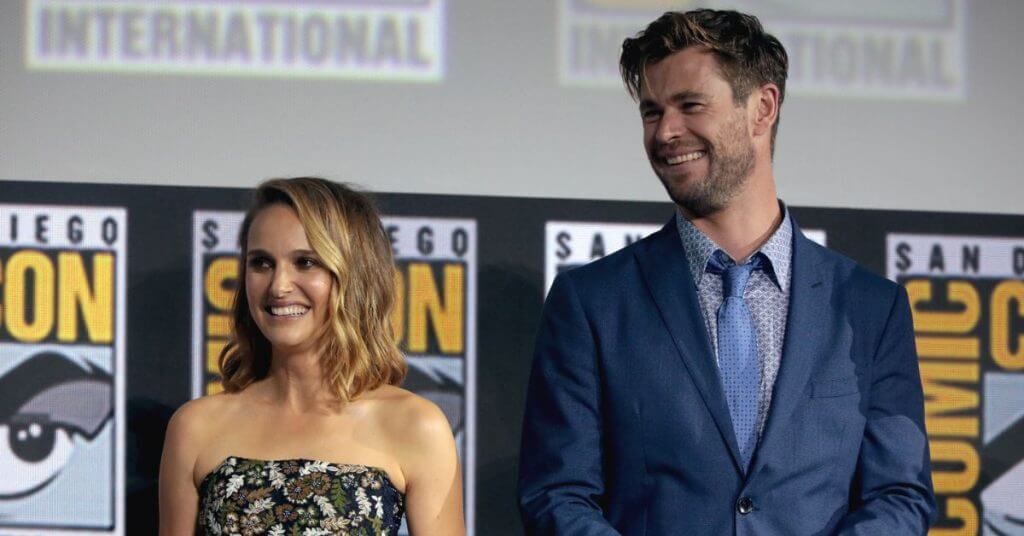 Chris Hemsworth and Natalie Portman