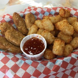 The Fort Chickn Fingers and Tater Tots