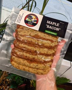 The Vegan Gardiners Maple Bacon