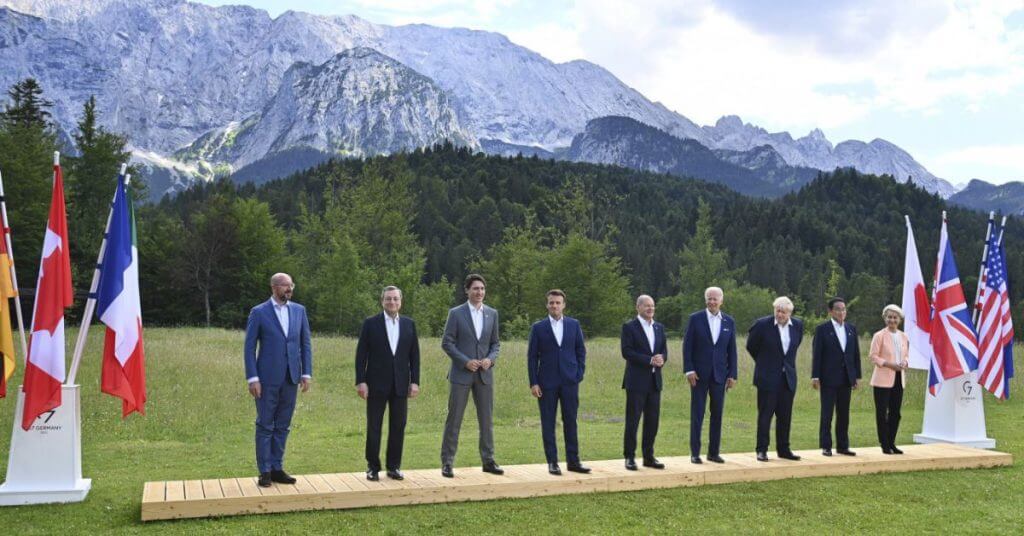 World Leaders at G7 Summit