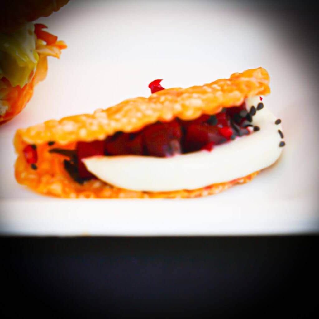 East-West Vegan Poké Tacos