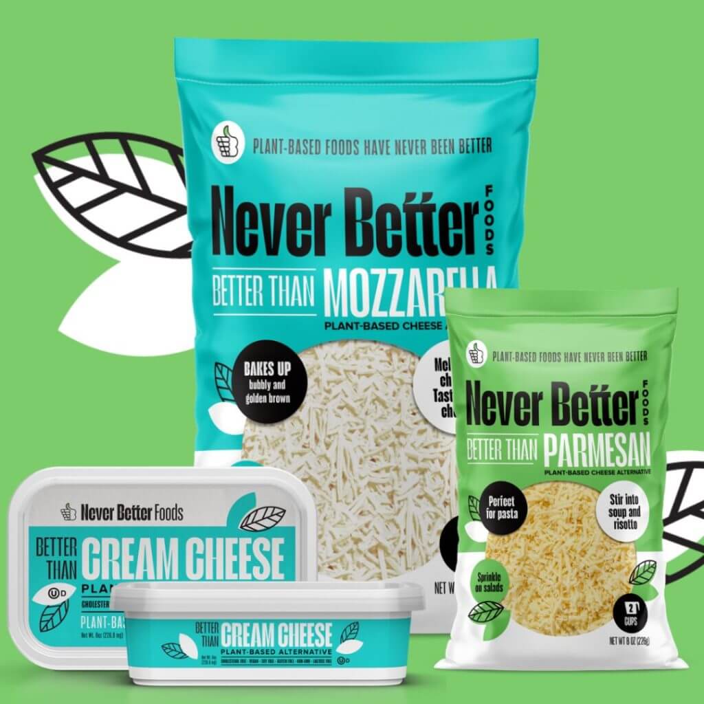 Never Better Foods Products