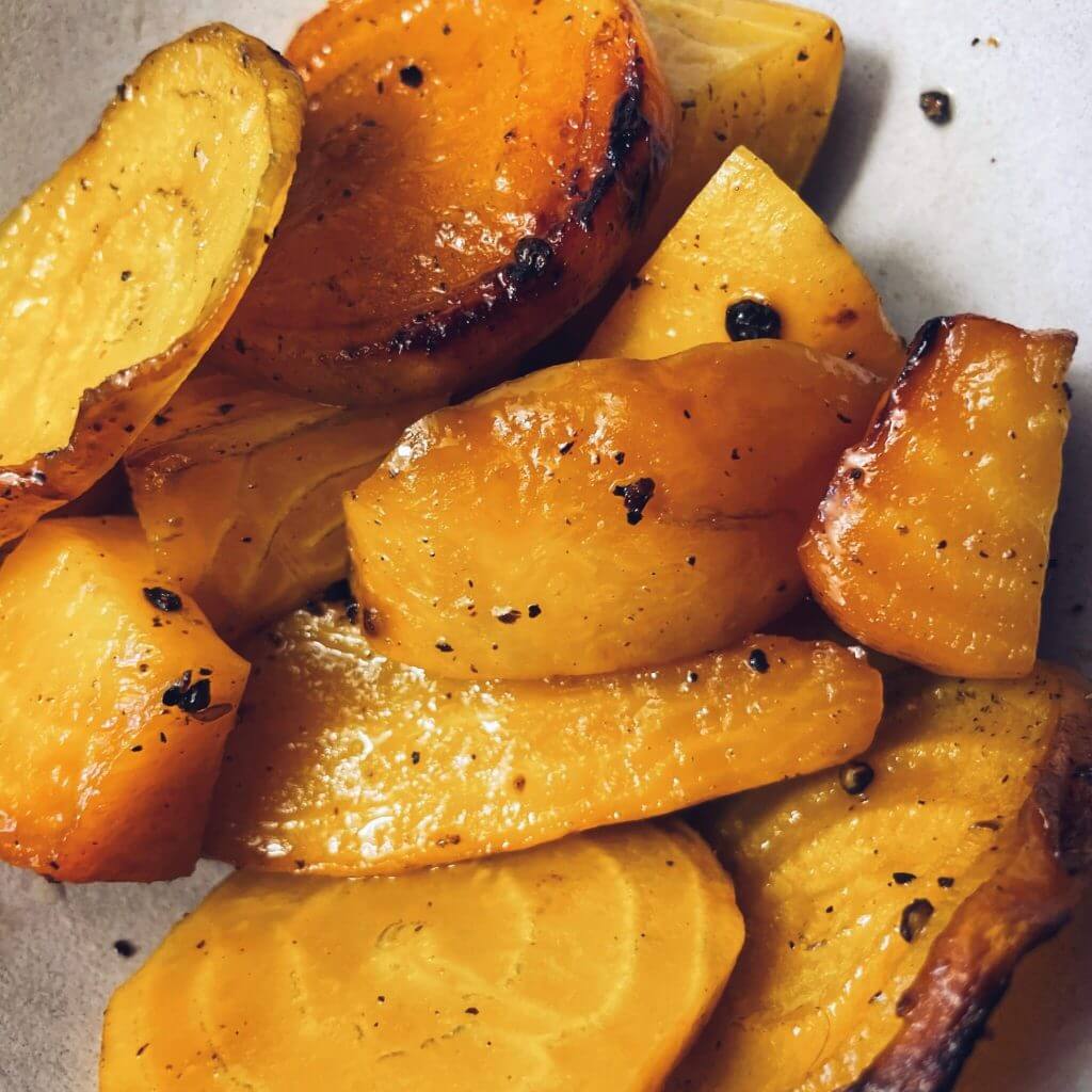Roasted Golden Beet Salad 3