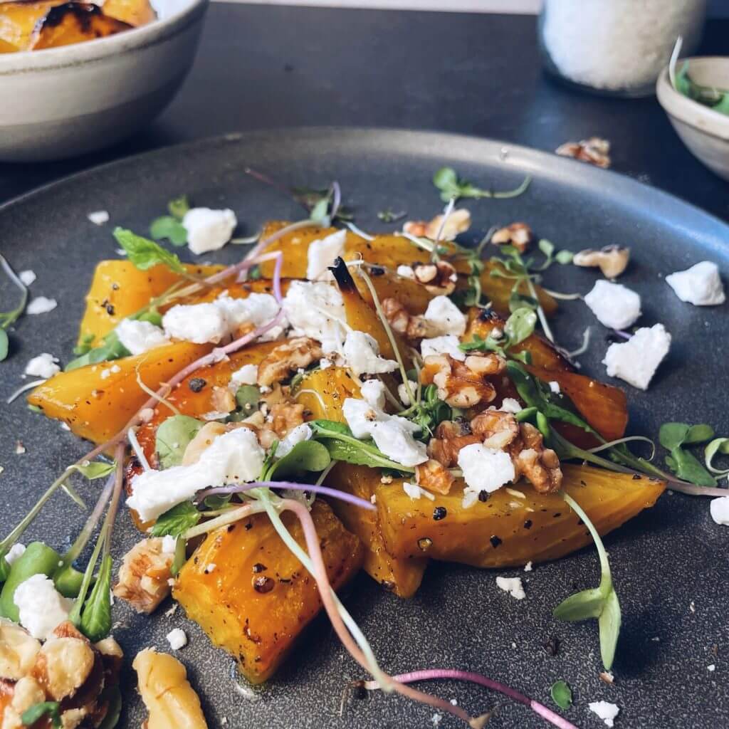 Roasted Golden Beet Salad 4
