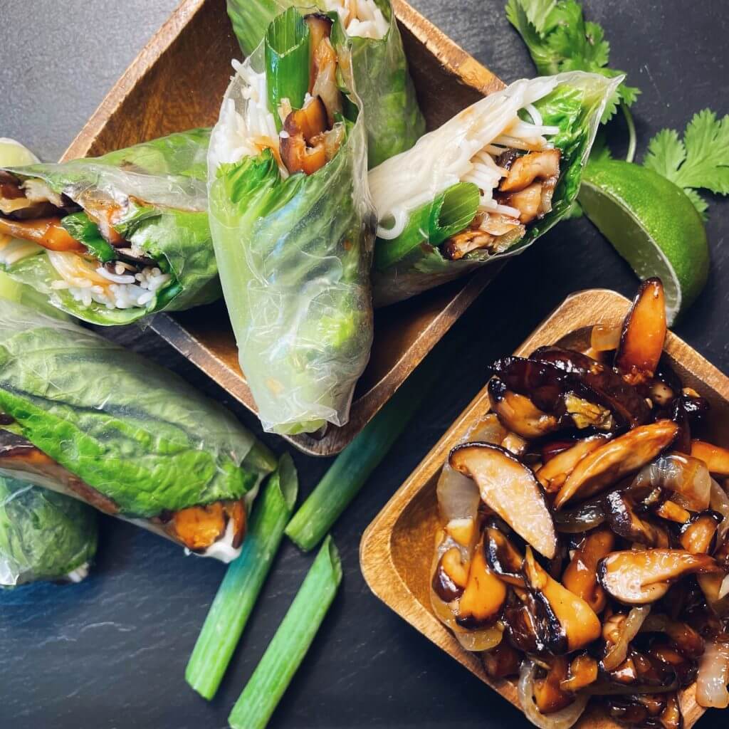 Vegan Vietnamese Pho Cuon