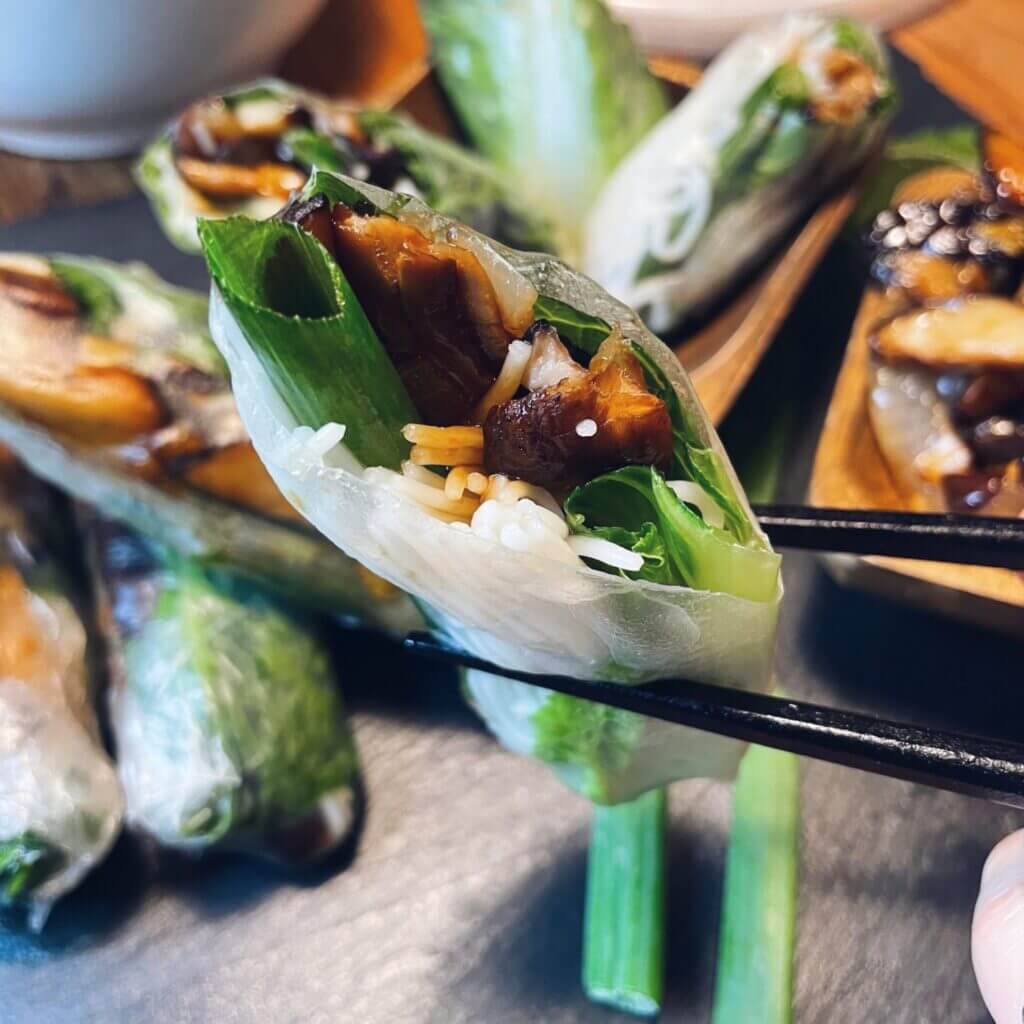 Vegan Vietnamese Pho Cuon 3