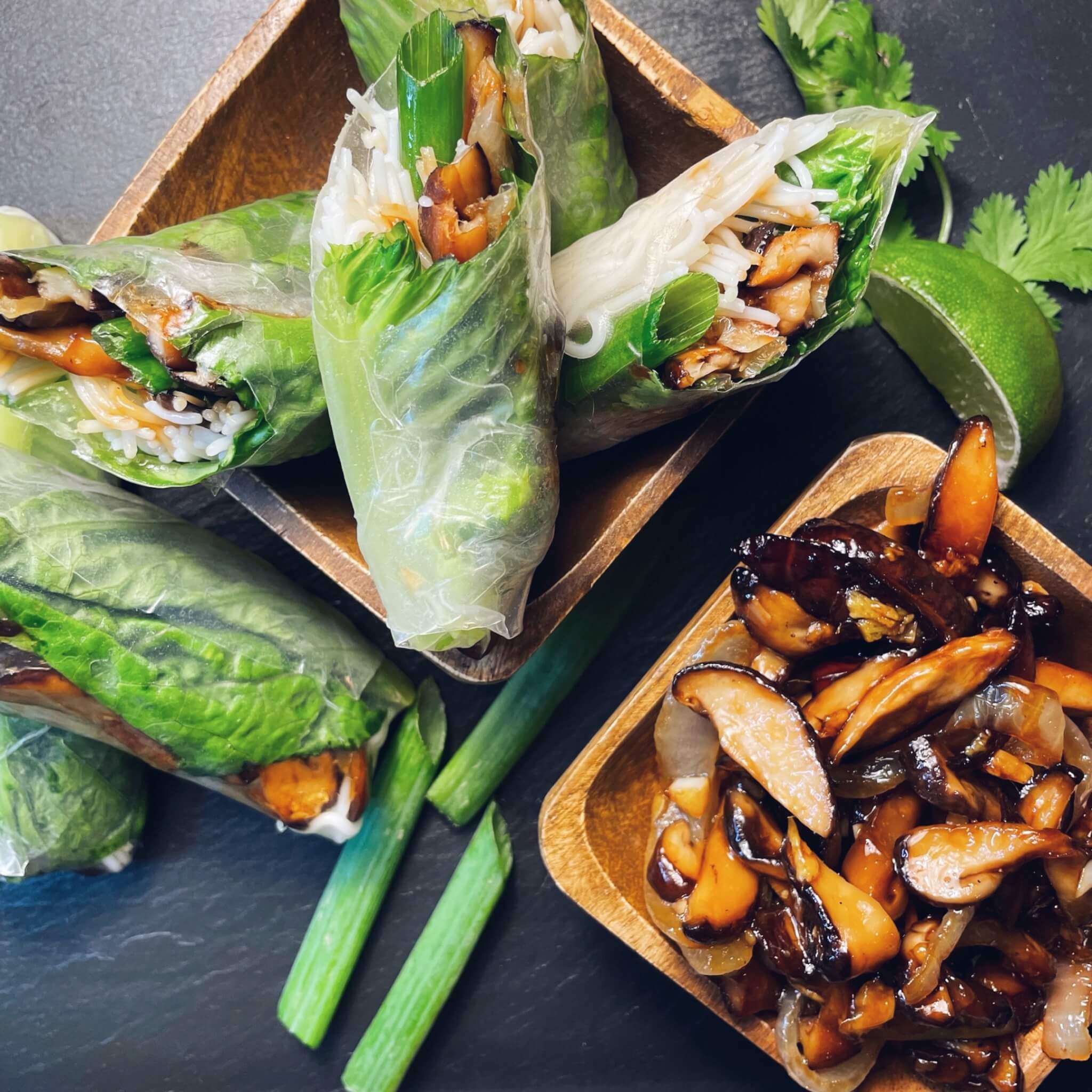 Vegan Vietnamese Pho Cuon