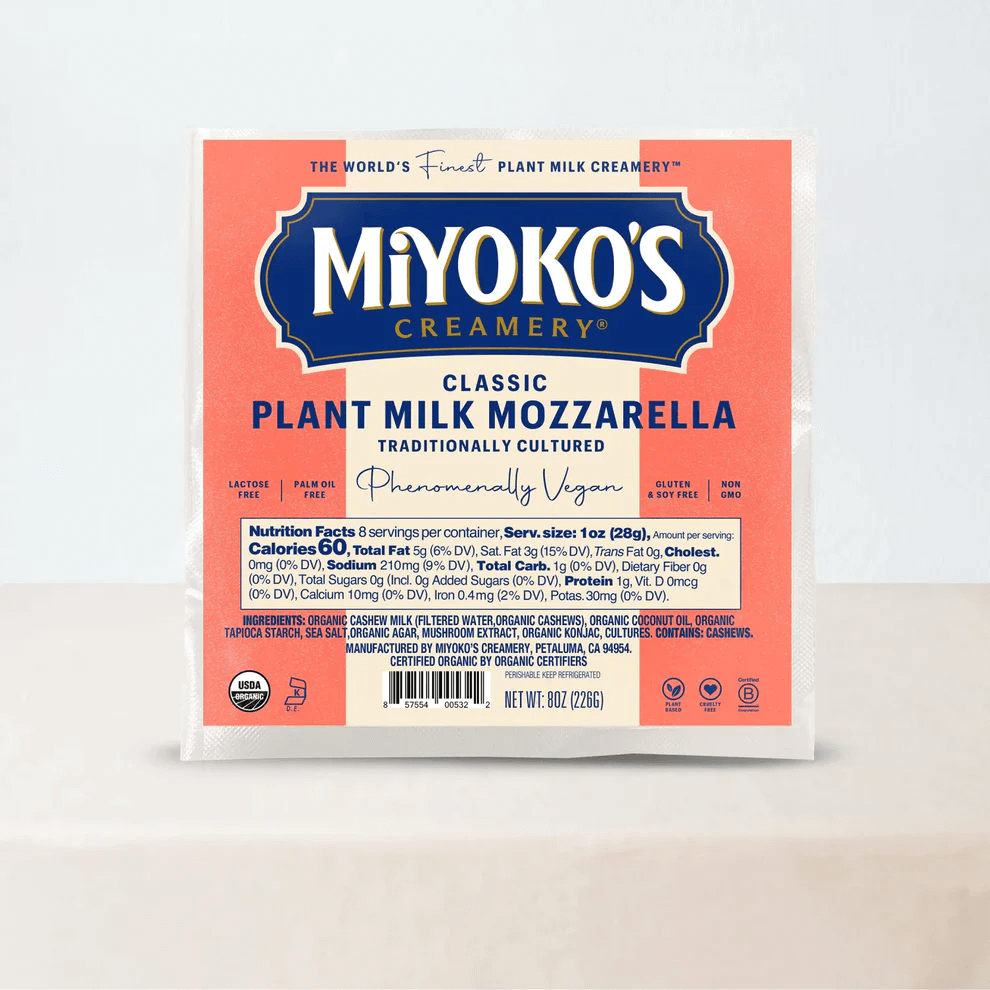 Miyoko’s Creamery Mozzarella