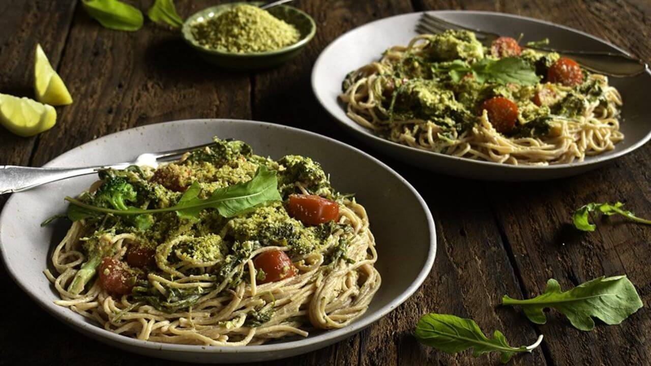 Plant-Based Cooking with Brussels Sprouts and Broccoli