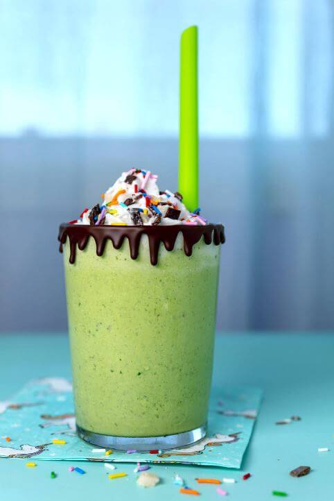 Mint Chocolate Milkshake