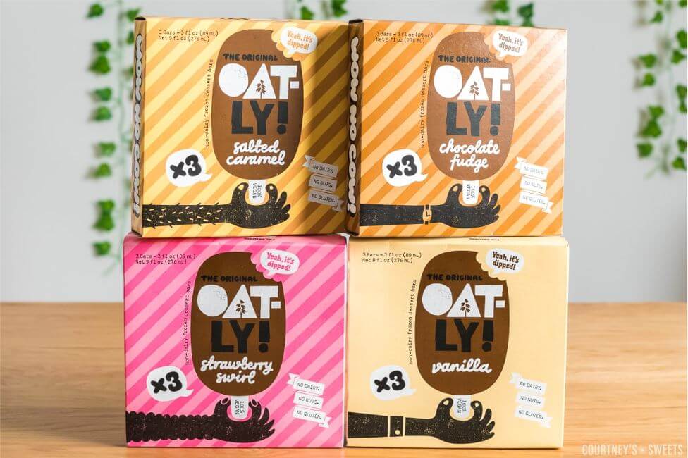 Oatly Frozen Dessert Novelty Bars