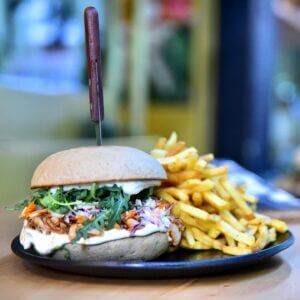 The Vegan Vandal Burger