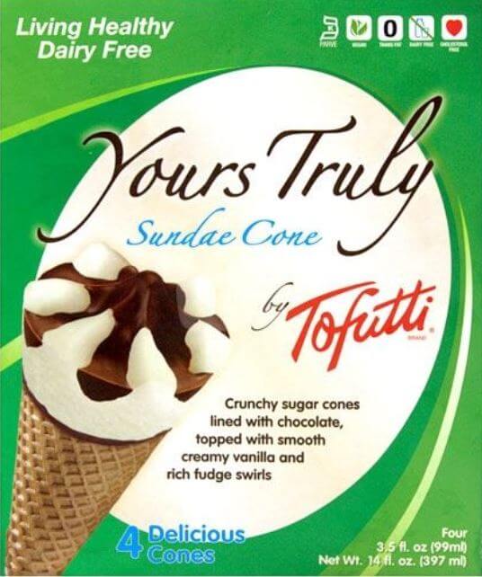Tofutti Ice Cream Sundae Cones