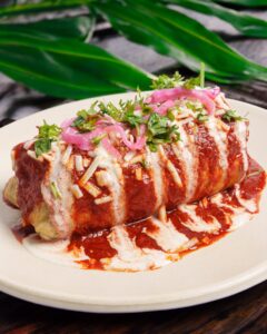 Guacamaya Oasis Burrito