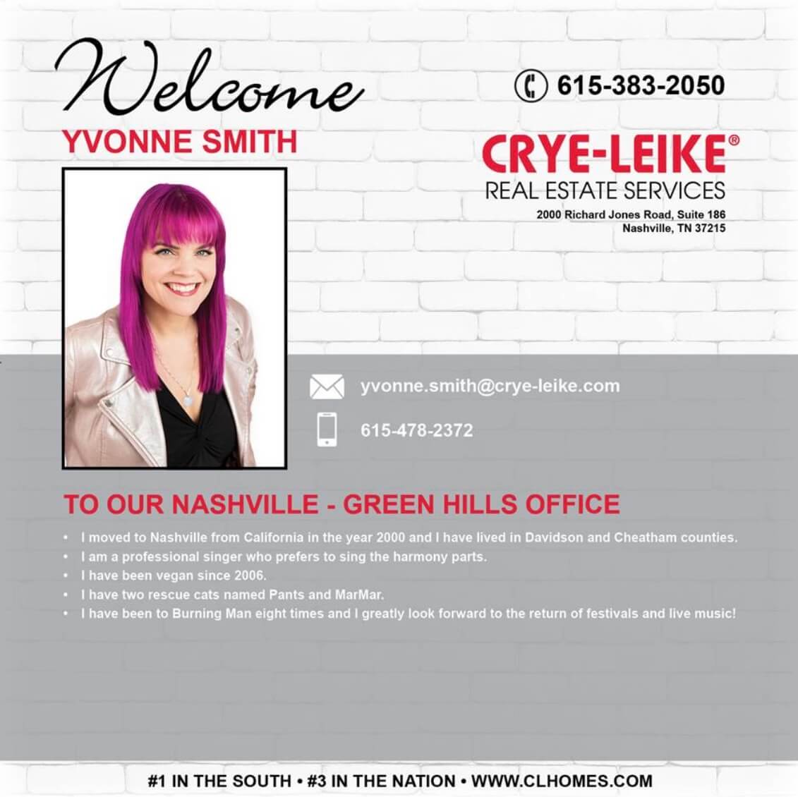Yvonne Smith, Realtor at CryeLeike If It's Vegan, It's On Vkind!