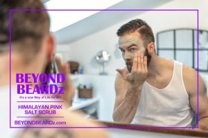 Beyond Beardz Himalayan pink salt face scrub