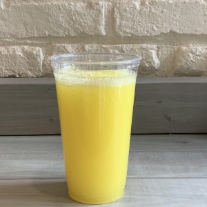 juice in a beaker