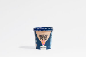 Doozy Pots gelato non dairy plant based swirl package smooth coffee flavor