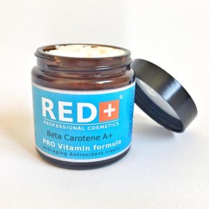 red plus professional cosmetics beta carotene a plus pro vitamin formula cream